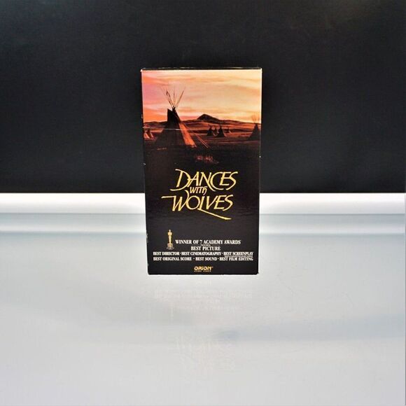 Dances With Wolves VHS Kevin Costner 1990 Vintage Orion Video - Picture 1 of 3